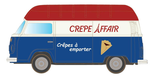 miNis LC3952 VW T2 Foodtruck Crepes N Gauge
