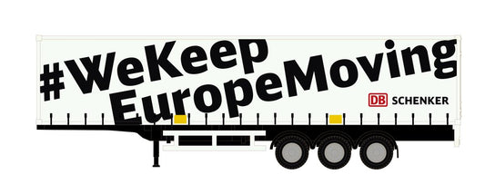 MiNis Curtainside Trailer DB Schenker We Keep Europe Moving N Gauge LKLC4075