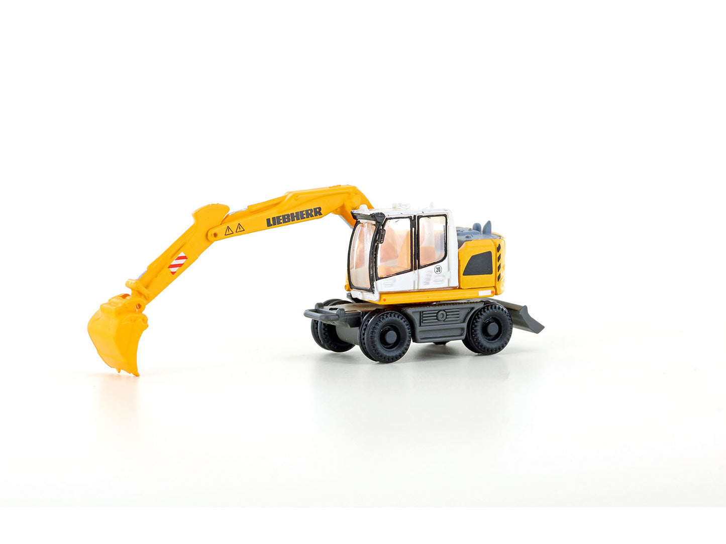 miNis Liebherr Compact Excavator with Backhoe Attachment LKLC4266 N Gauge