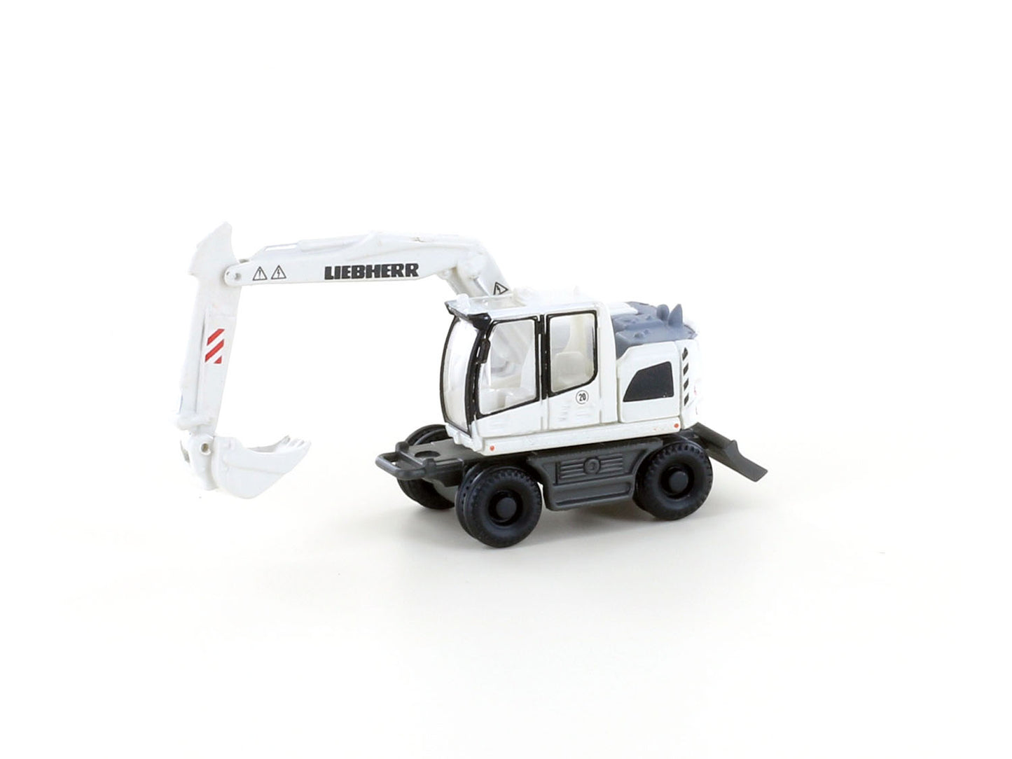 miNis Liebherr Compact Excavator White LKLC4268 N Gauge