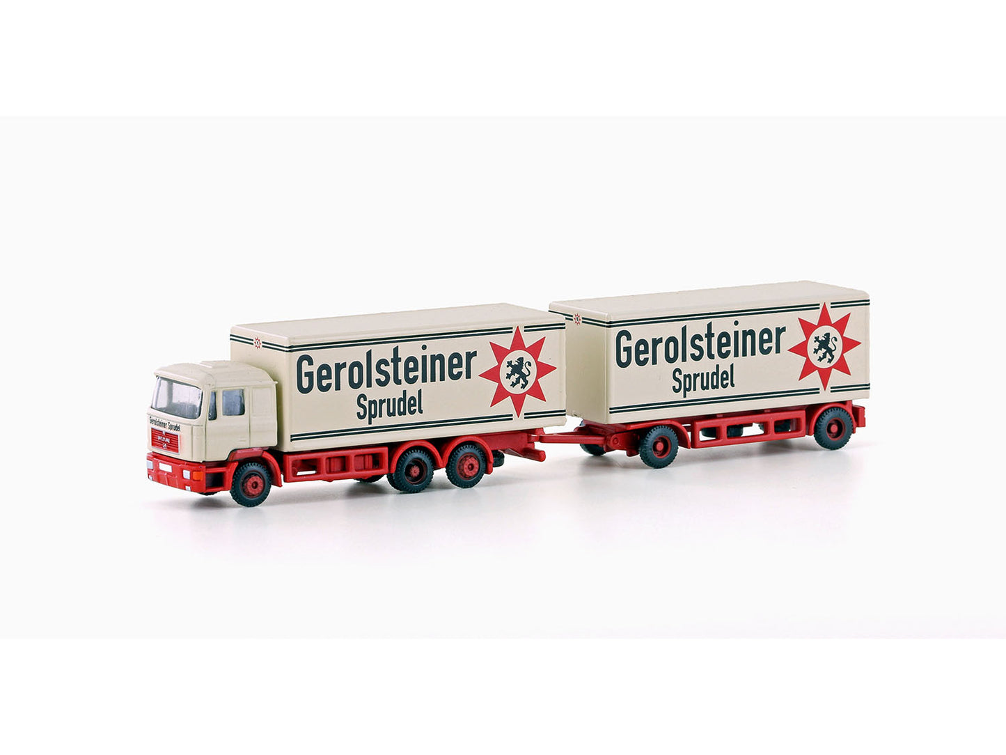 miNis LC4604 MAN F90 3 Axle w/Trailer Gerolsteiner N Gauge