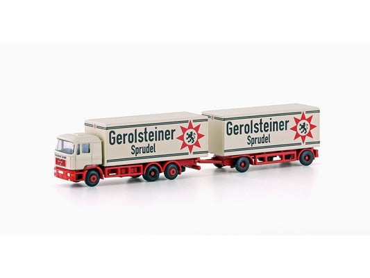 miNis LC4604 MAN F90 3 Axle w/Trailer Gerolsteiner N Gauge
