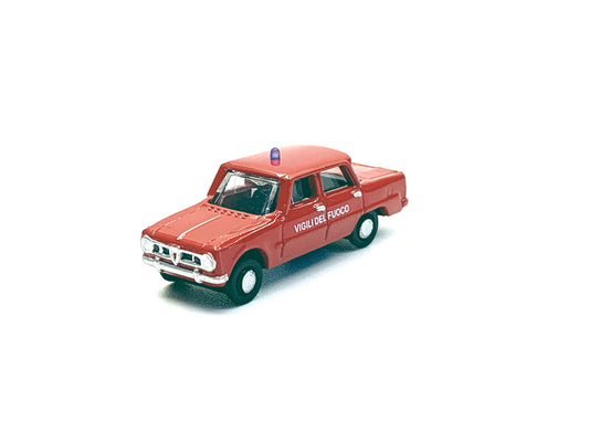 miNis Alfa Romeo Giulia 105/115 Italian Vigili del Fuoco LKLC61418 N Gauge