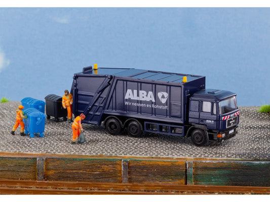 miNis ALBA Refuse Collection Miniscene Set LKLC97002 N Gauge