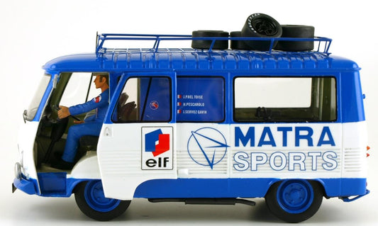 Le Mans Miniatures Peugeot J7 Van Team Matra Sport (Static Model) LMM132090M 1:32 Scale