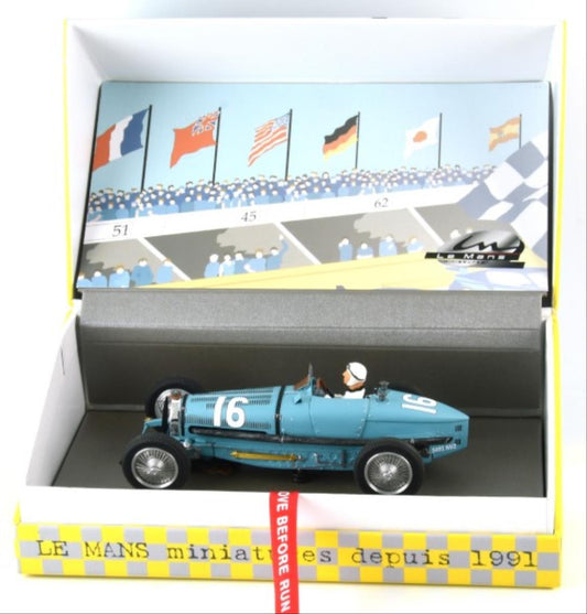 Le Mans Miniatures Bugatti Type 59 Grand Prix ACF 1934 No.16 Robert Benoist LMM132097-16M 1:32