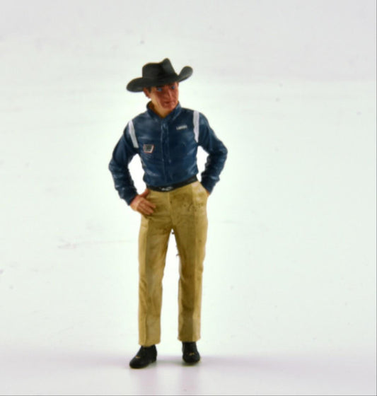 Le Mans Miniatures Carroll Shelby in Cowboy Hat Figure LMMFLM132072M-P2 1:32