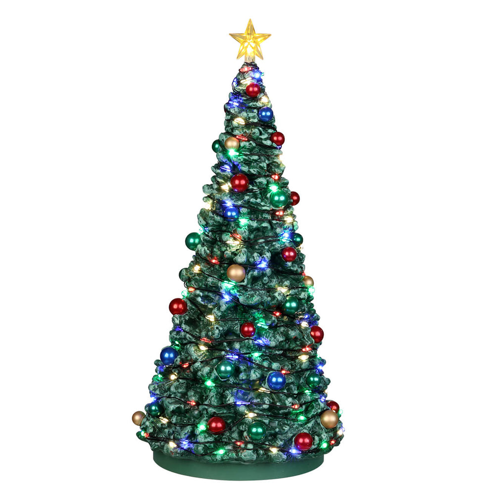 Lemax Outdoor Holiday Tree Christmas Village Decoration 24954