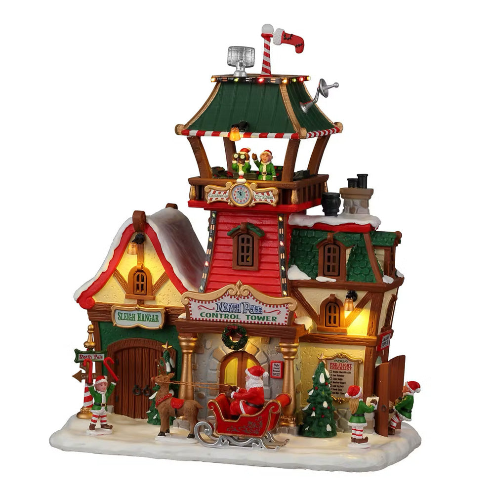 Lemax North Pole Control Tower Christmas Santa's Wonderland 25864
