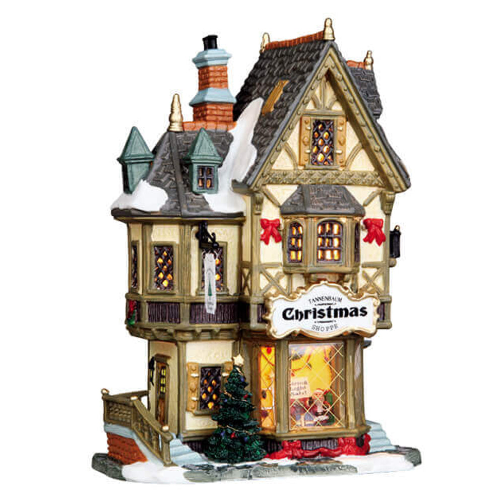 Lemax Tannenbaum Christmas Shoppe Christmas Caddington Village Building 35845