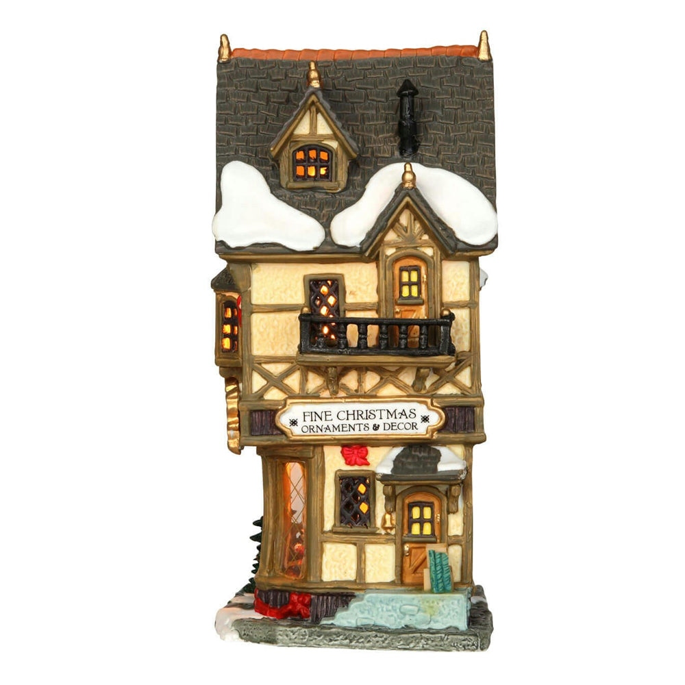 Lemax Tannenbaum Christmas Shoppe Christmas Caddington Village Building 35845