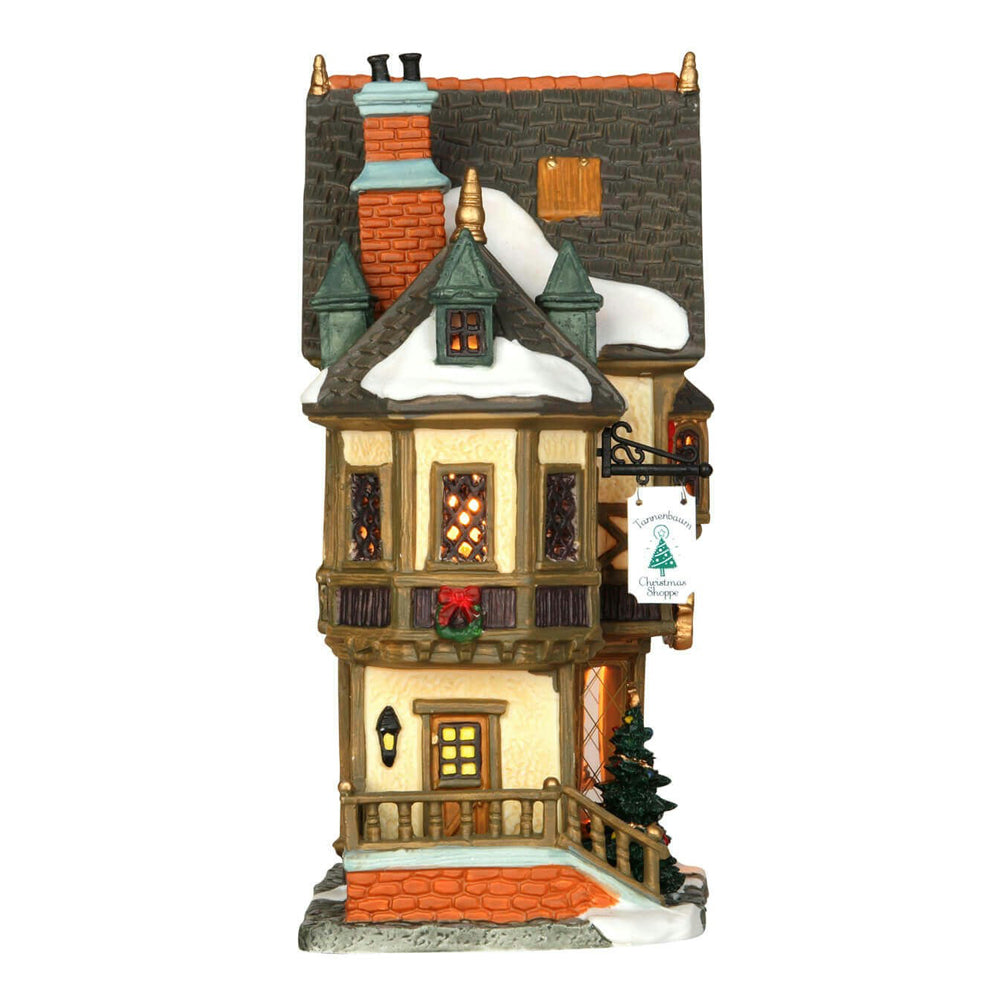 Lemax Tannenbaum Christmas Shoppe Christmas Caddington Village Building 35845