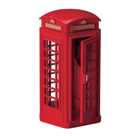Lemax Telephone Booth Christmas Caddington Village Decoration 44176