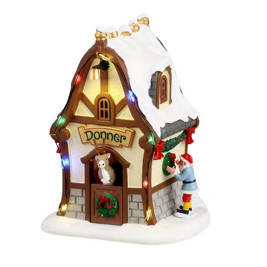 Lemax Donner's Den Santa's Wonderland Display Table Accent 44326