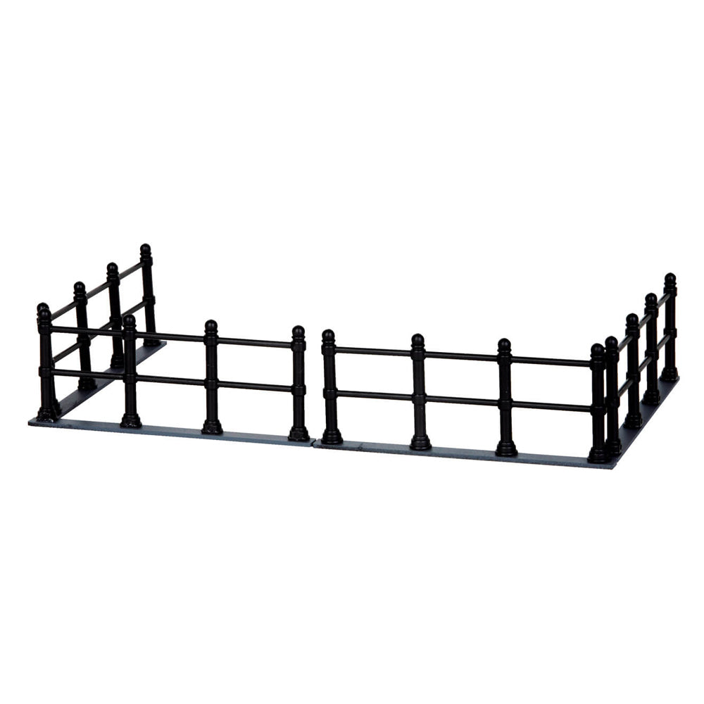 Lemax Canal Fence (x4) Christmas Caddington Village Decoration 44789