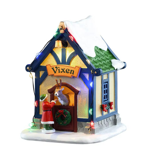 Lemax Vixen's Den Santa's Wonderland Display Table Accent 54566