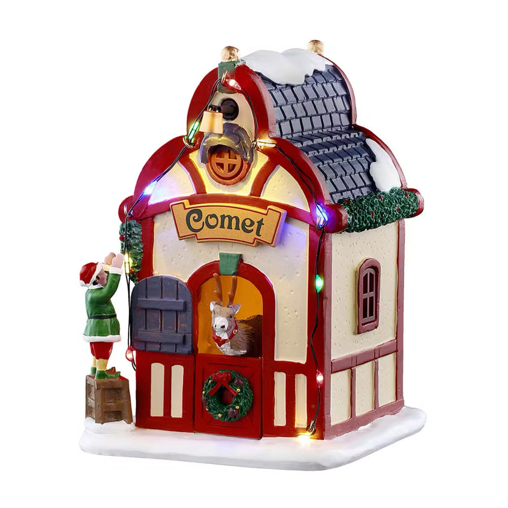 Lemax Comet's Den Santa's Wonderland Display Table Accent 54567