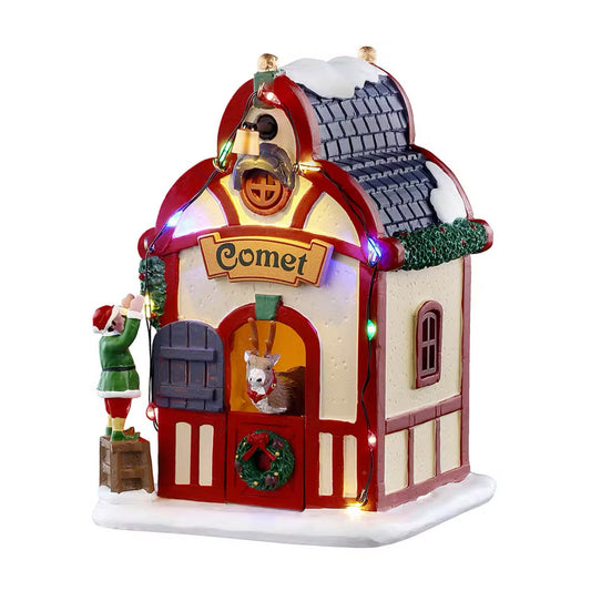 Lemax Comet's Den Santa's Wonderland Display Table Accent 54567