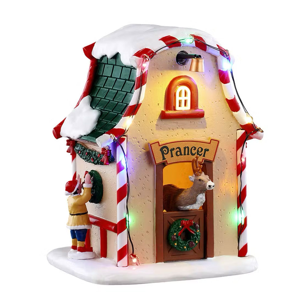 Lemax Prancer's Den Santa's Wonderland Display Table Accent 54568