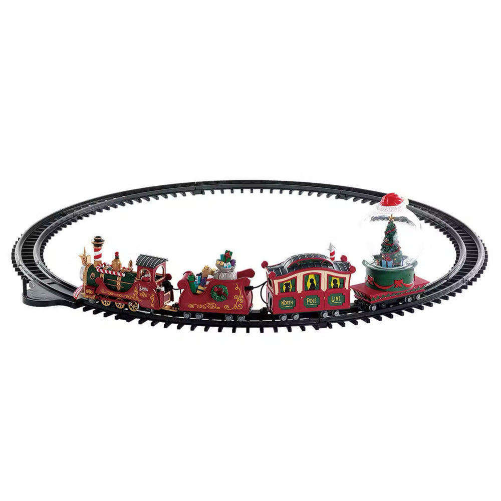 Lemax North Pole Railway Train Set for Christmas Trees & Villages Display 74223