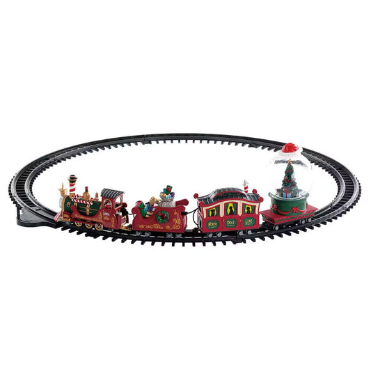 Lemax North Pole Railway Train Set for Christmas Trees & Villages Display 74223