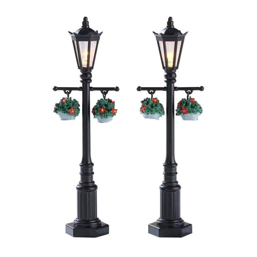 Lemax Old English Lamp Post (Set of 2) Christmas Village Decoration 74231