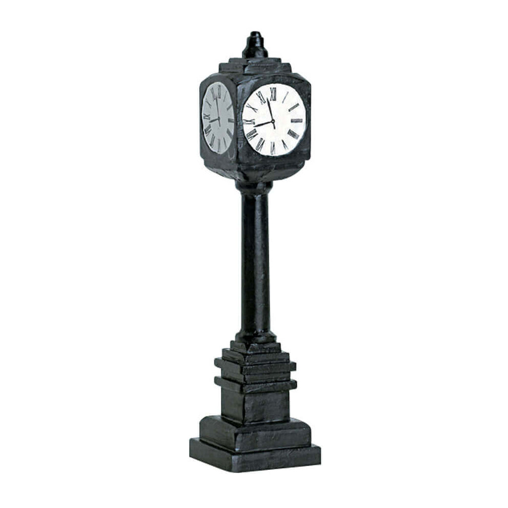 Lemax Street Clock Christmas Village Caddington Decoration 74634