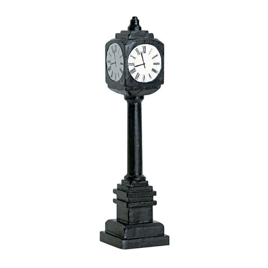 Lemax Street Clock Christmas Village Caddington Decoration 74634