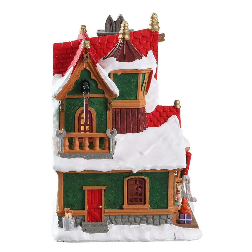 Lemax The Elf Workshop Christmas Santa's Wonderland Village Building 75291