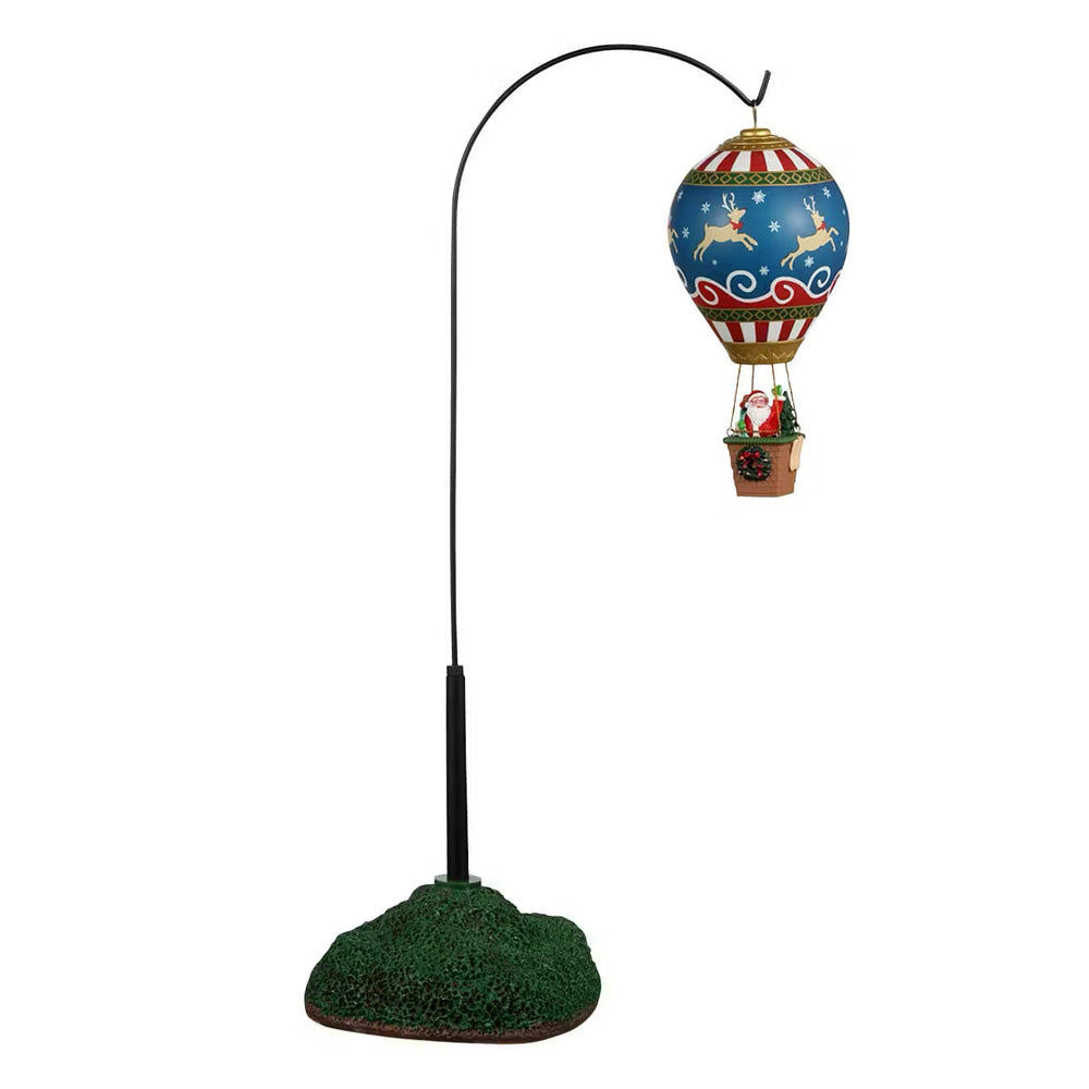 Lemax Reindeer Hot Air Balloon Christmas Santa's Wonderland Centrepiece 84388