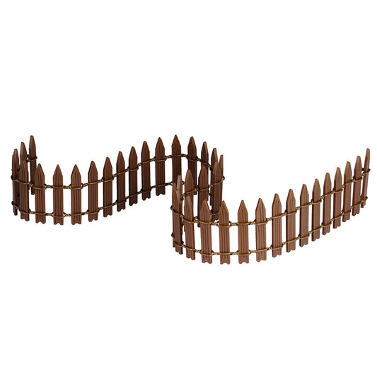Lemax Wired Wooden Fence Christmas Caddington Village Decoration 84813
