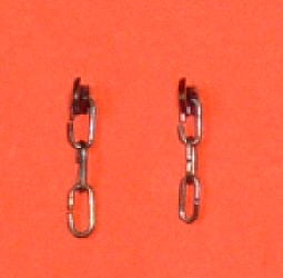 W&T / Smiths LP10 Smiths 3-Link Steel Standard Couplings Kit (8) OO Gauge