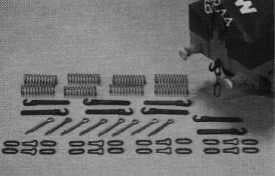 W&T / Smiths LP2 Smiths Standard Instanter Coupling Kit Brass (8) OO Gauge