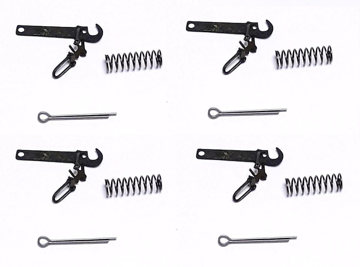 W&T / Smiths LP5A Smiths Mk2 Screw Link Couplings Brass (4) OO Gauge