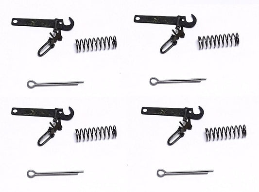 W&T / Smiths LP5A Smiths Mk2 Screw Link Couplings Brass (4) OO Gauge