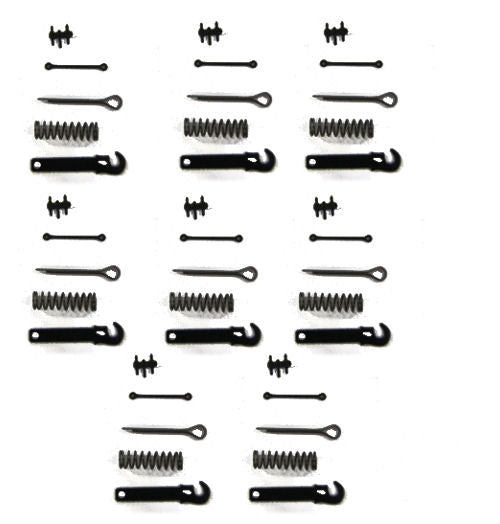 W&T / Smiths LP8A Smiths Mk2 Screw Link Coupling Kit Brass (8) OO Gauge