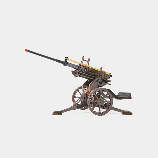 ROKR Anti Aircraft Gun 1:8 Mechanical Wooden Model Kit LQM01