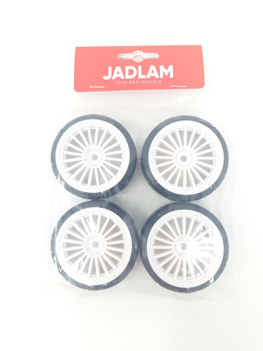 RC Car 1:10 Drift Wheels 20-Spoke White PY03-A17