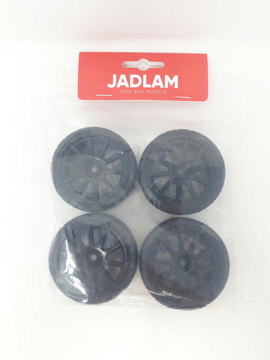 RC Car 1:10 Drift Wheels 10-Spoke Black PY03-A6