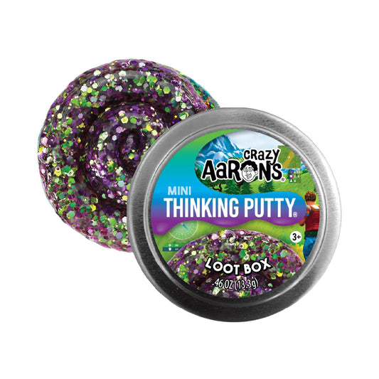 Crazy Aaron's Lootbox Thinking Foam Stretch Toy Mini Tin LX003-LB