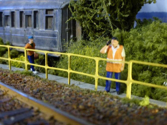 Scale Model Scenery LX176 Tubeclamp Railings OO/HO Gauge