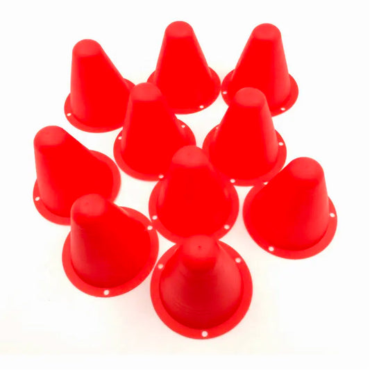10x Plastic Cones for RC Crawler Course Markers etc