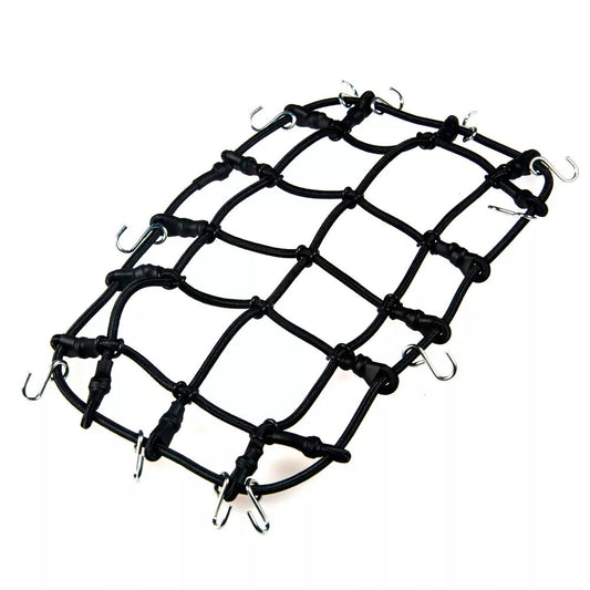 Black Elastic Cargo Net w/Hooks 1:10 Scale Crawler RC Car Accessory