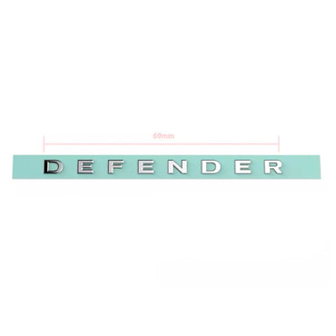 Defender Decal RC Car 1:10 Scale Crawler Accessory for TRX4