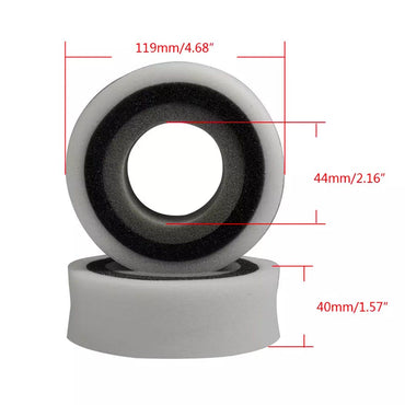 RC Car 55-119mm 4pc 1.57" Foam Inlay Tyre Inserts Set of 2