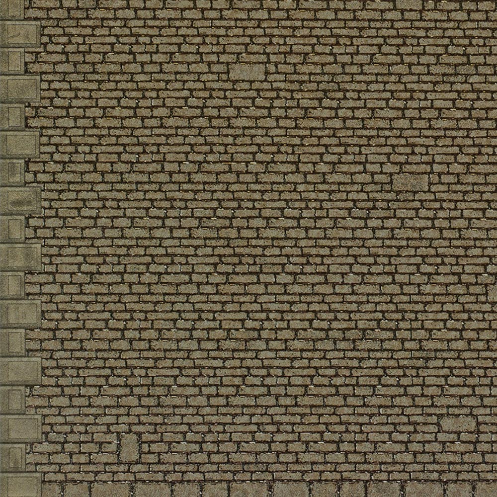 Metcalfe M0058 Semi Cut Stonework B1 Style Sheets x8 OO Gauge Kit