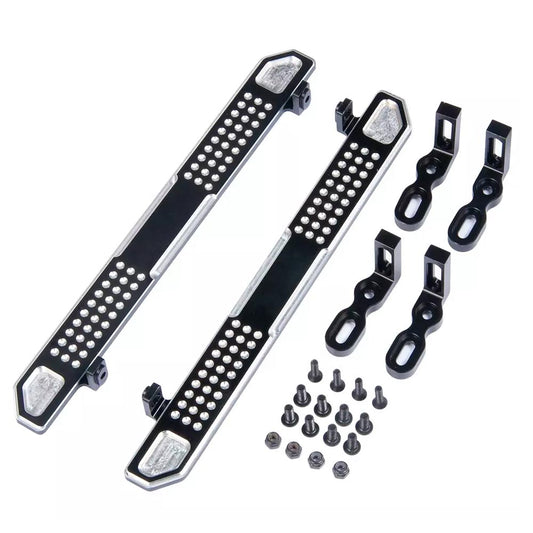 Metal Side Steps 1:10 RC Scale Crawler Accessory Part Ideal for Traxxas TRX-4