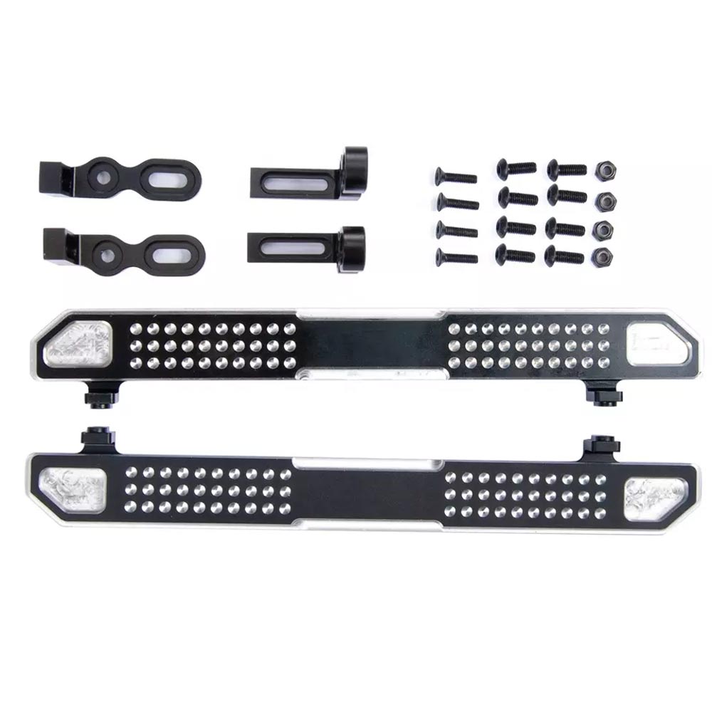 Metal Side Steps 1:10 RC Scale Crawler Accessory Part Ideal for Traxxas TRX-4