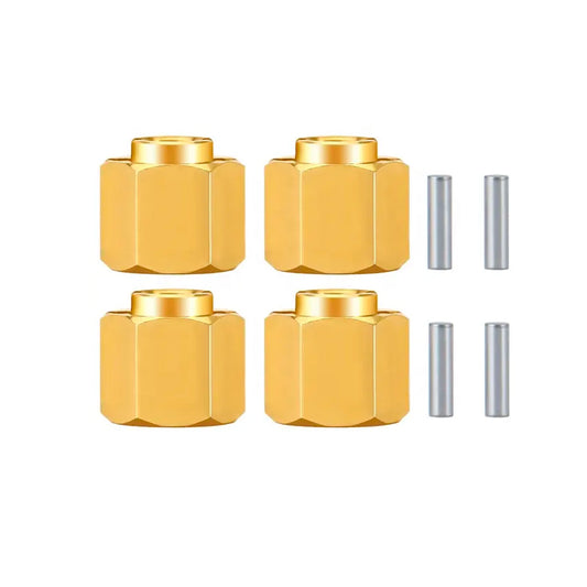 5mm Brass Wheel Hex Hubs 1:18 RC Car Accessory for TRX-4M