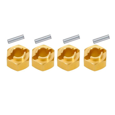5mm Brass Wheel Hex Hubs 1:18 RC Car Accessory for TRX-4M